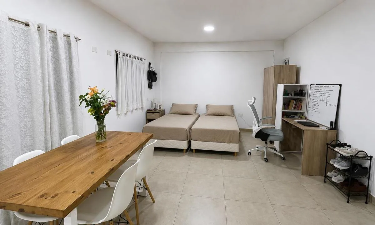 Monoambiente contrafrente 31 m²