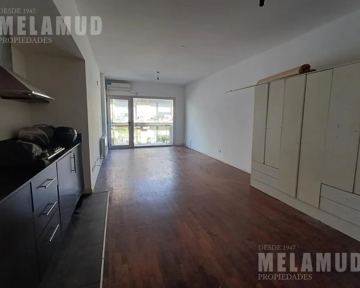 Studio with balcony