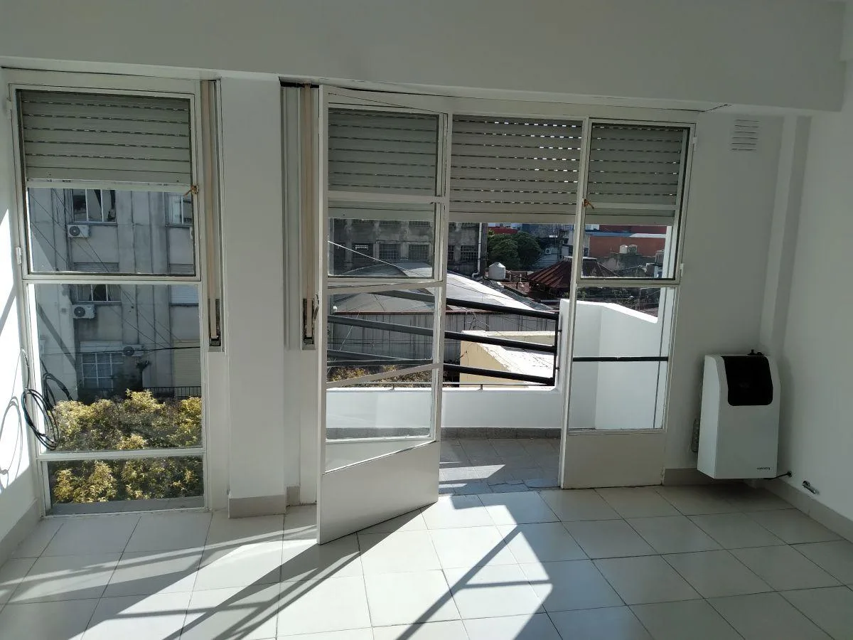 Northwest-facing with balcony