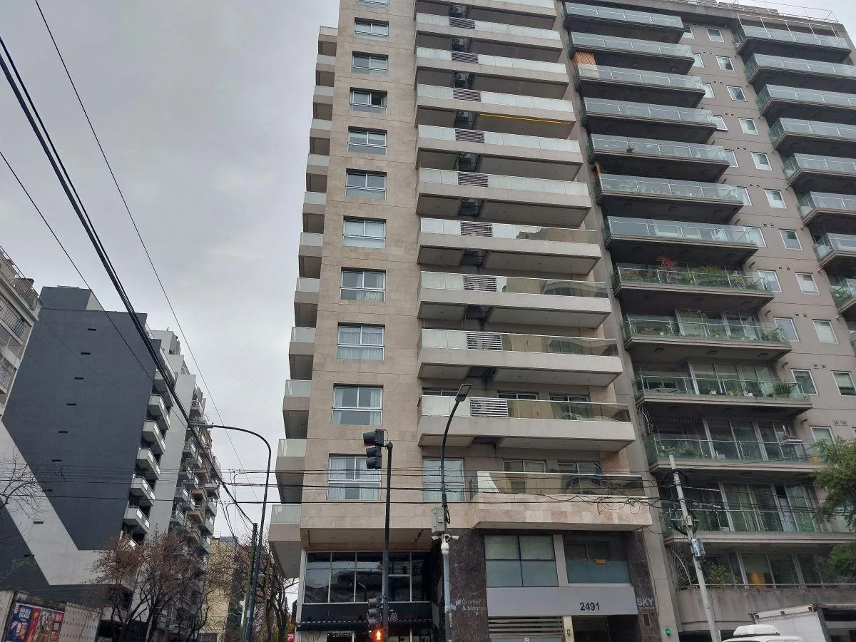 Studio with balcony in Belgrano