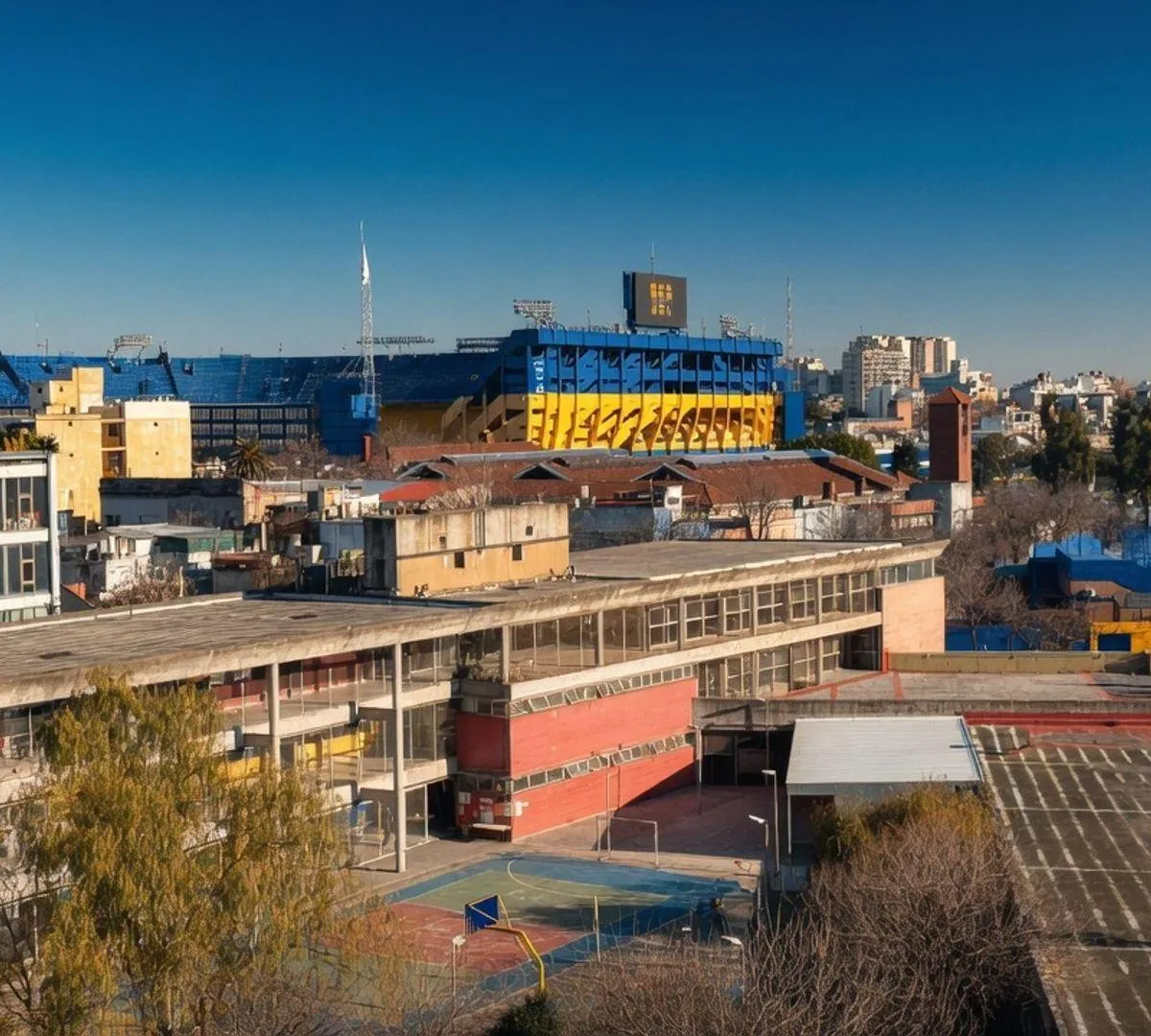 Monoambiente reciclado con balcón