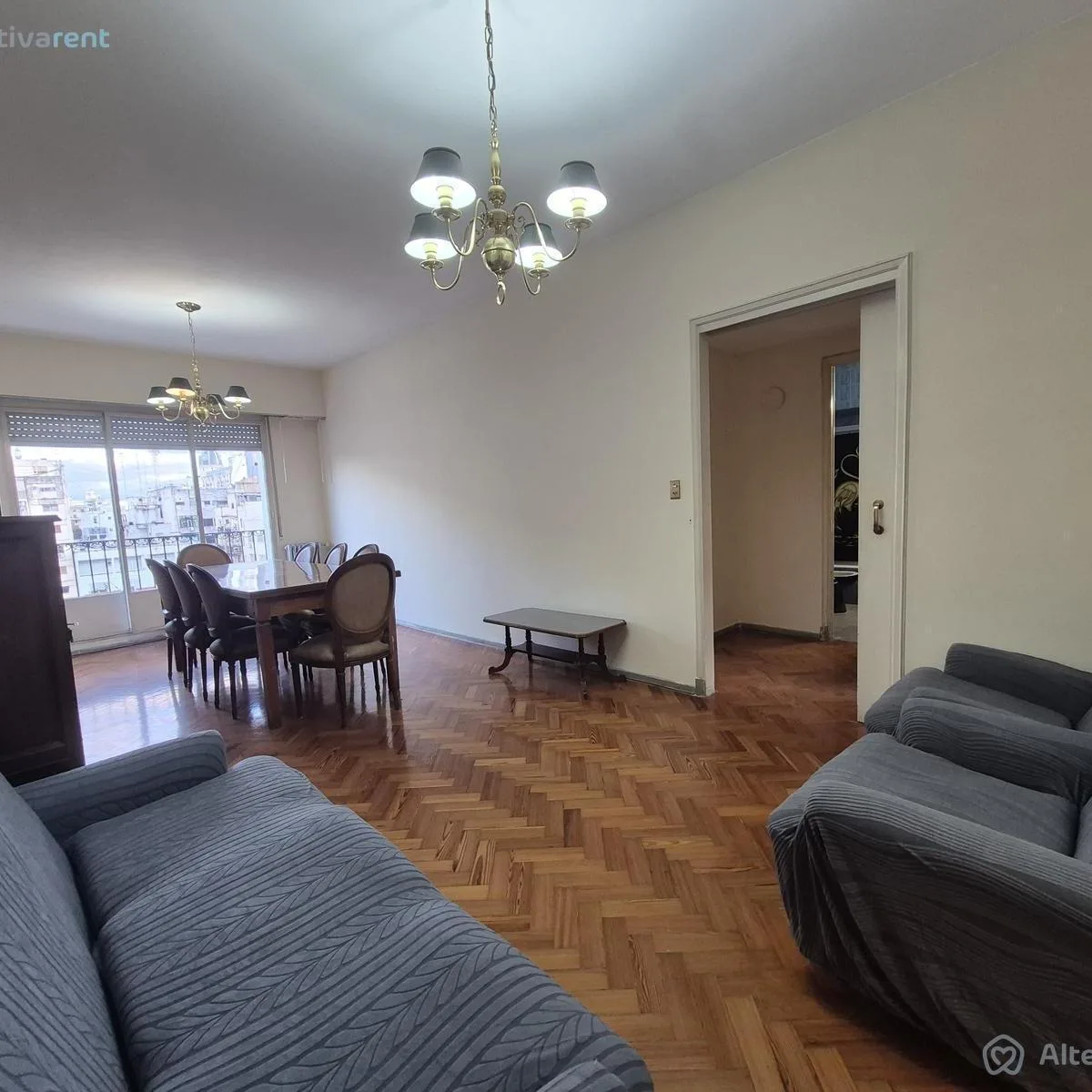 Departamento amoblado 3 ambientes
