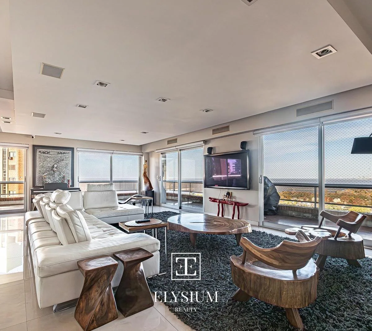 Penthouse 4 suites, balcón terraza