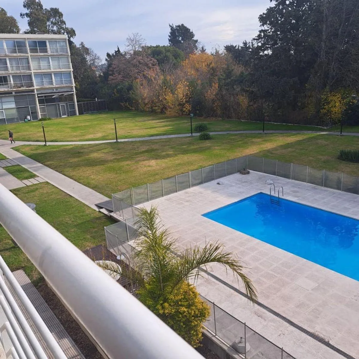 Monoambiente 35 m² con vista pileta