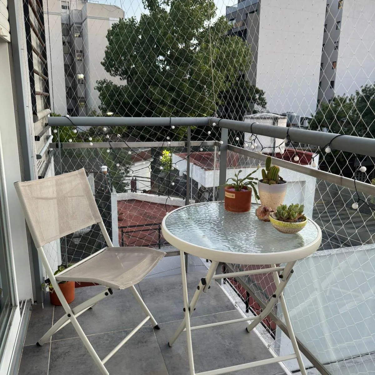 2 ambientes con terraza y cochera