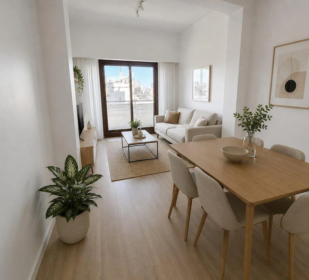8th floor with balcony