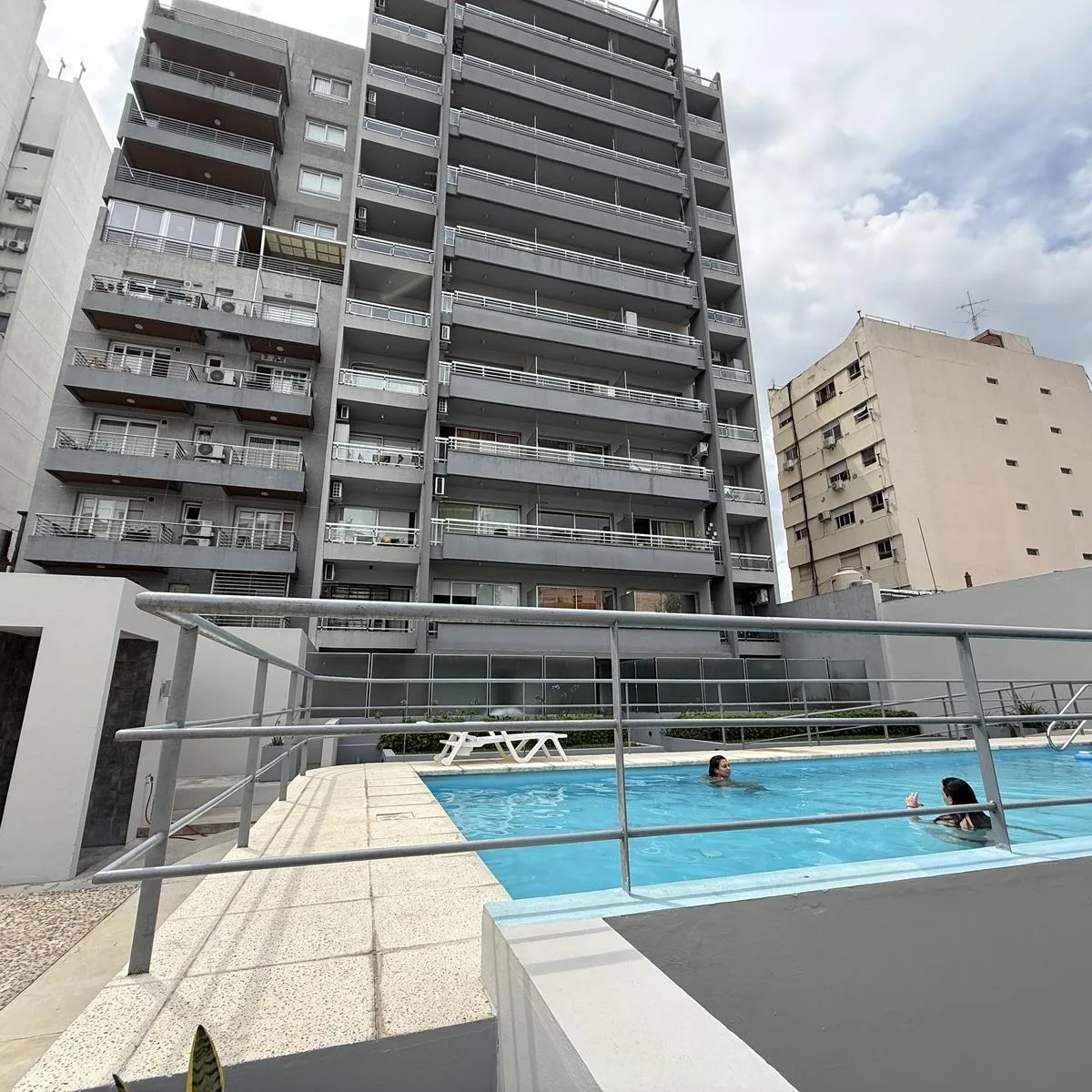 Studio 4º andar, varanda