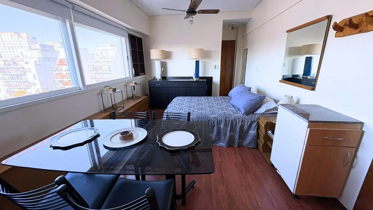 Monoambiente amoblado 22 m²