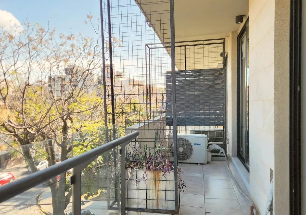 2 ambientes con balcón y amenities