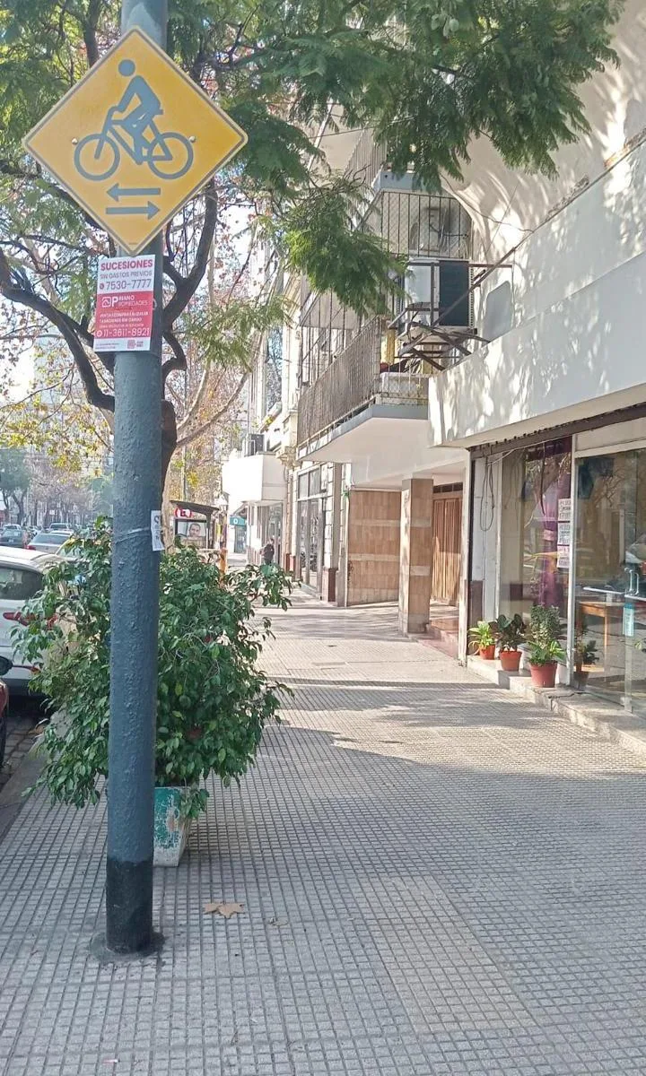 Departamento 2 ambientes interno 52 m²