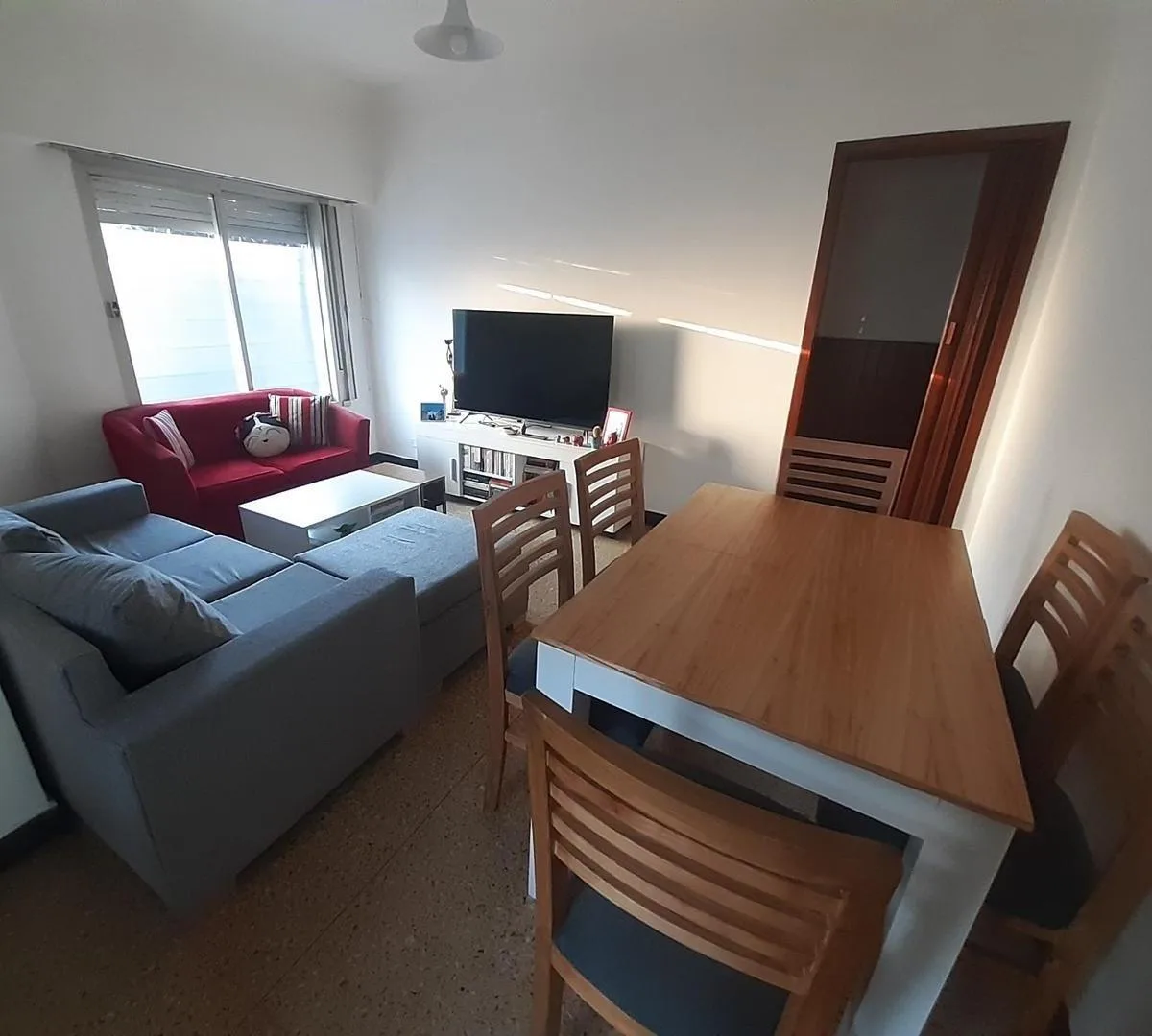 3-room apartment with parking patio