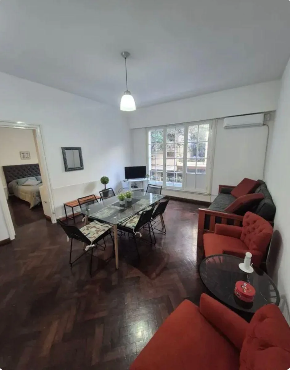 Departamento de 44 m&sup2; Amoblado 1 Dormitorio en Alquiler y Alquiler Temporal en Belgrano