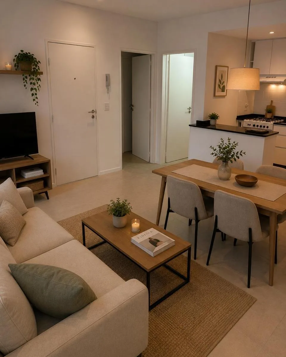 Departamento a Estrenar 2 Ambientes con Toilette y Dormitorio en Suite