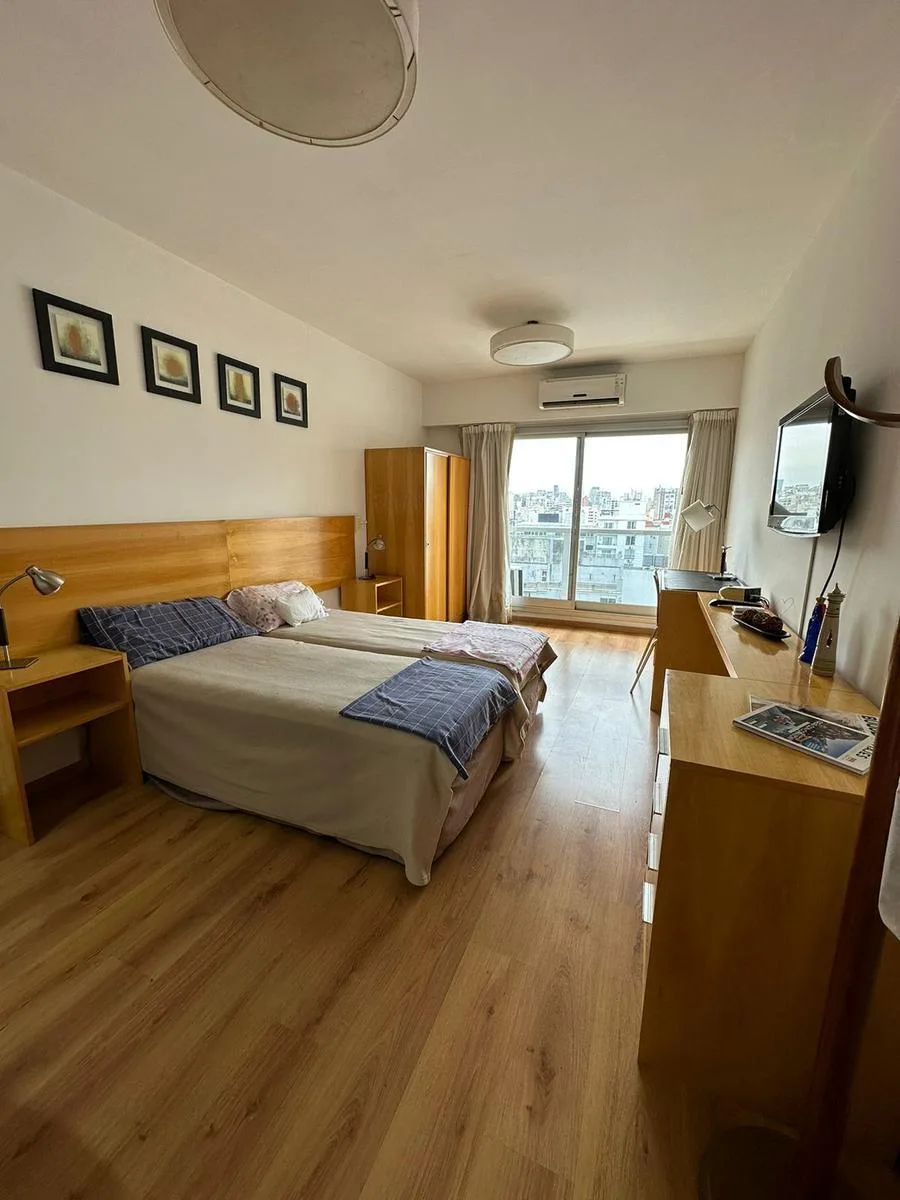 Furnished studio with balcony