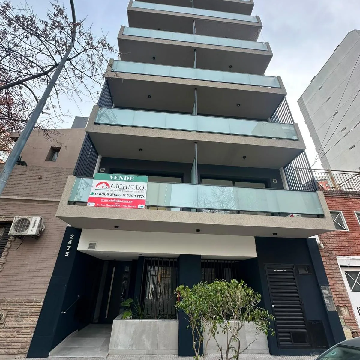 4° piso con balcón a estrenar