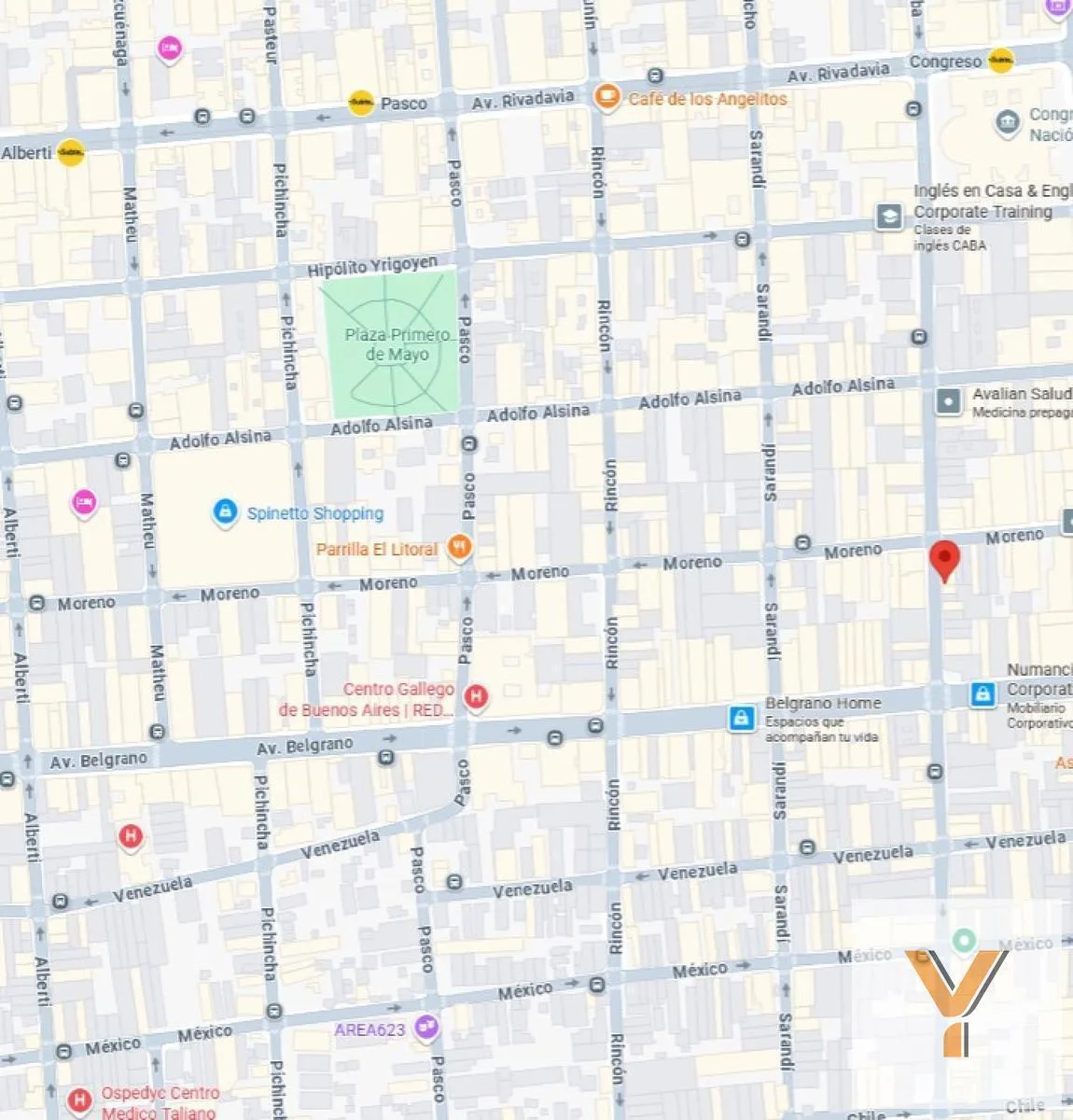 Departamento con balcón en Balvanera