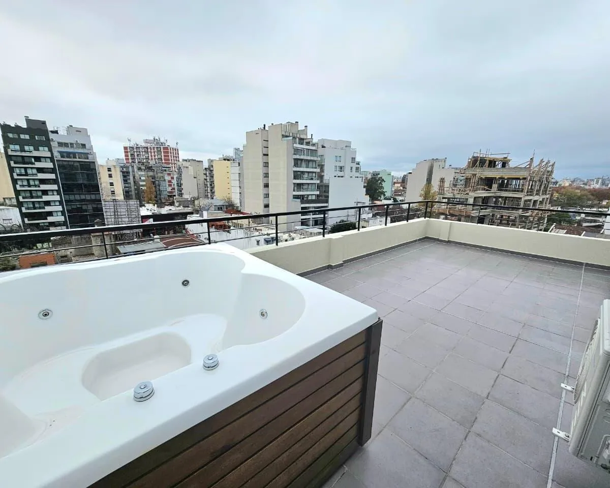 Venta Departamento 2 Ambientes con Terraza y Jacuzzi en Chacarita
