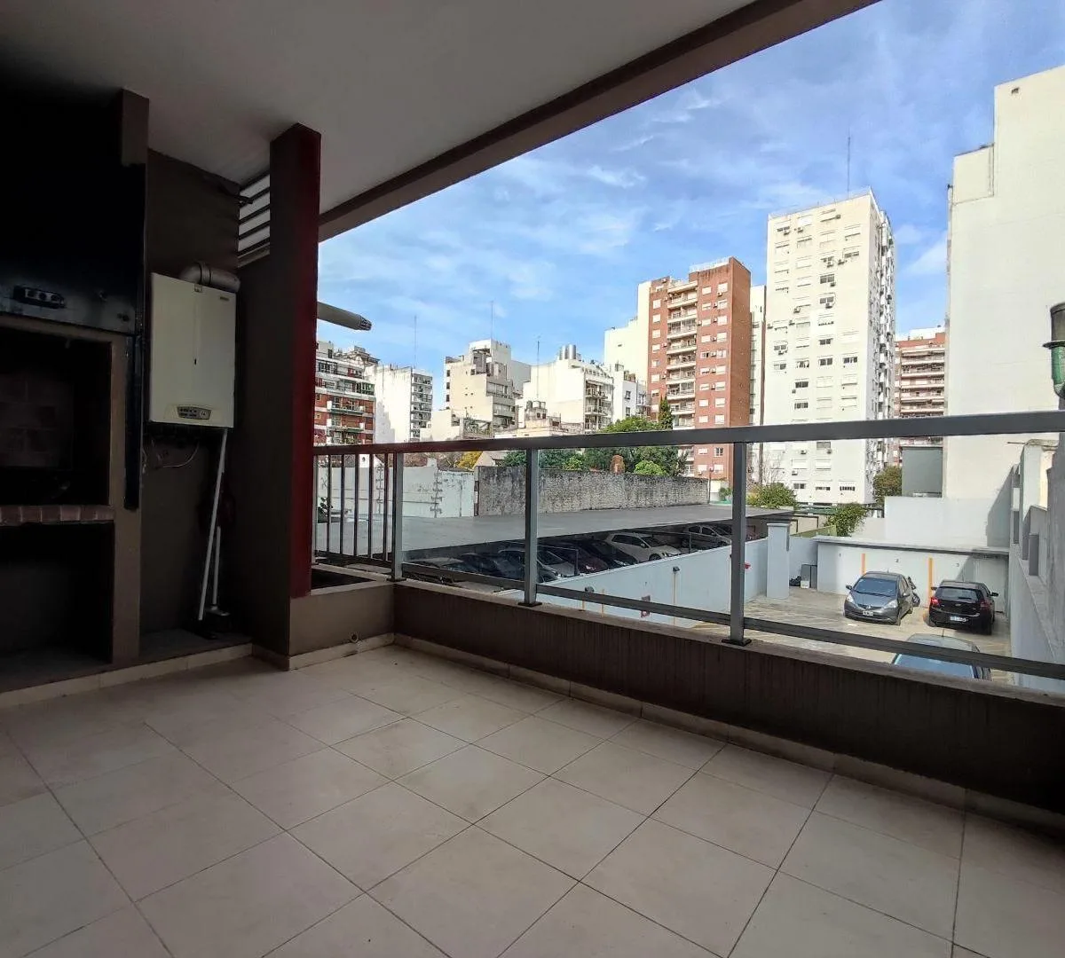 Monoambiente en Alquiler con Balcon y Parrilla Propia