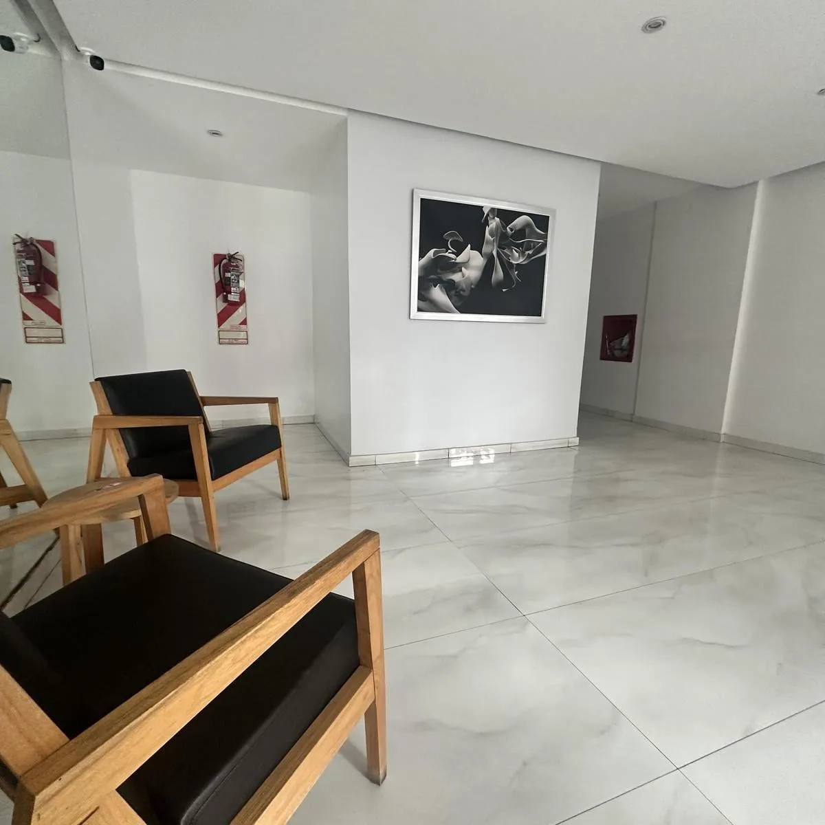 Studio with balcony