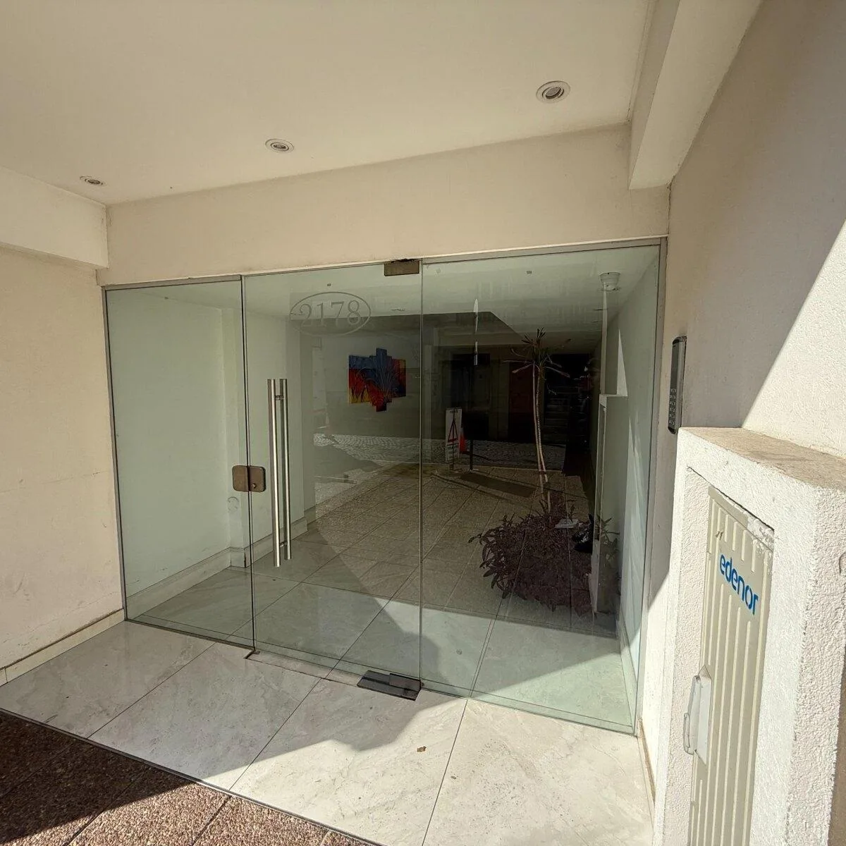 Studio with balcony and grill