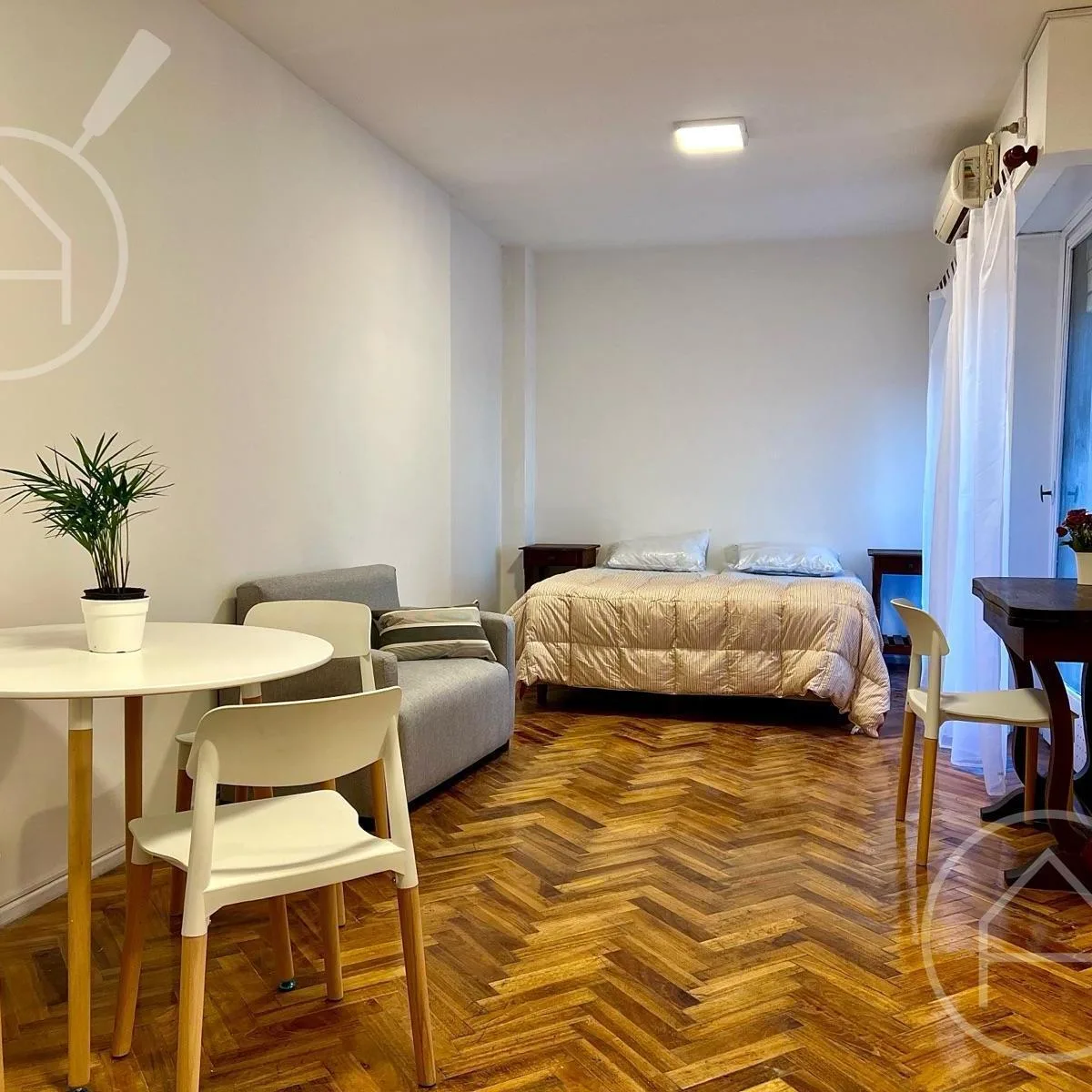 Monoambiente refaccionado, 30 m²