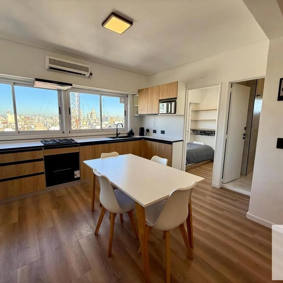 3 dormitorios amoblado 62 m²