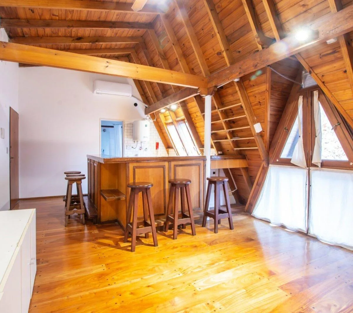 38 m² loft, mezzanine