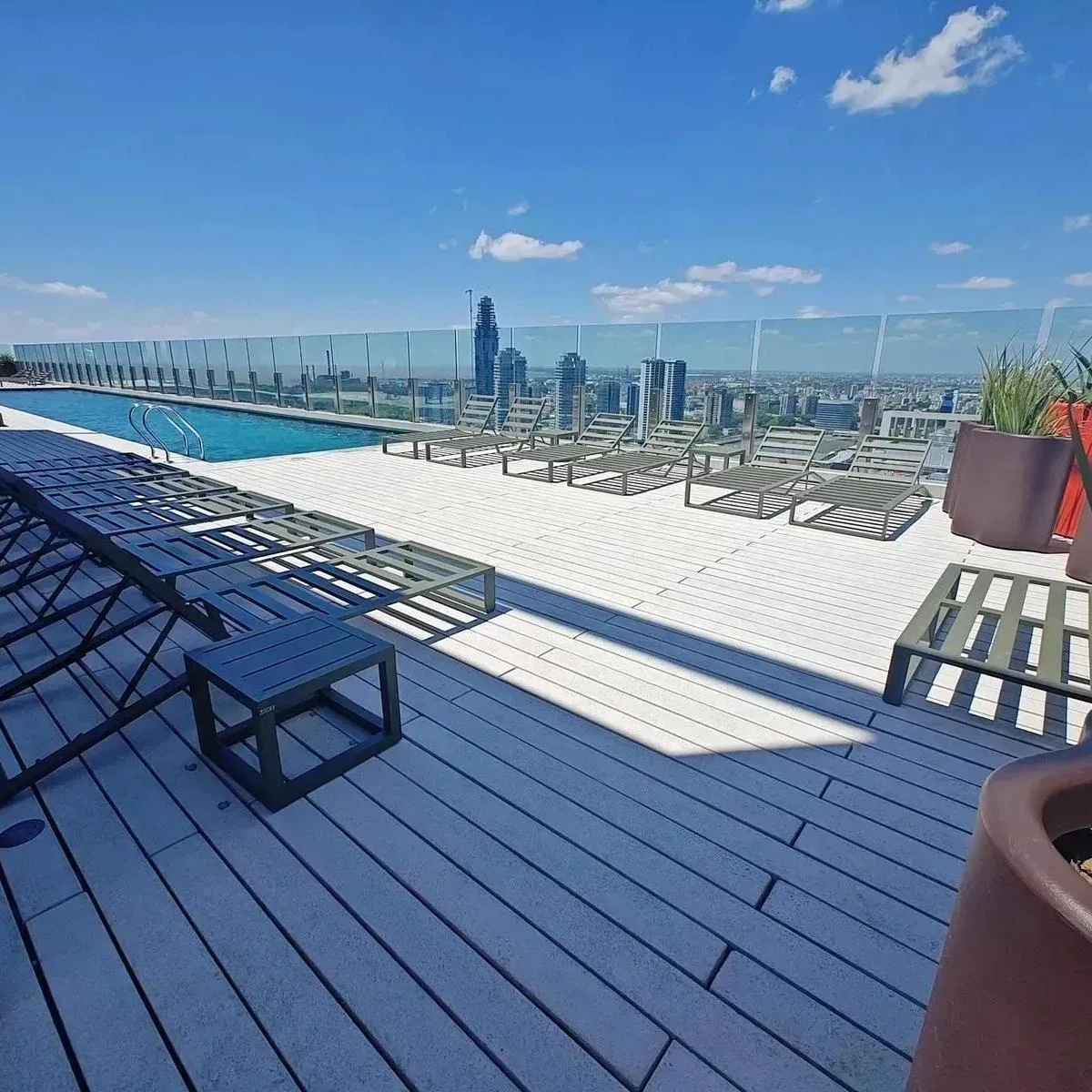 1 quarto com piscina e academia, Puerto Madero
