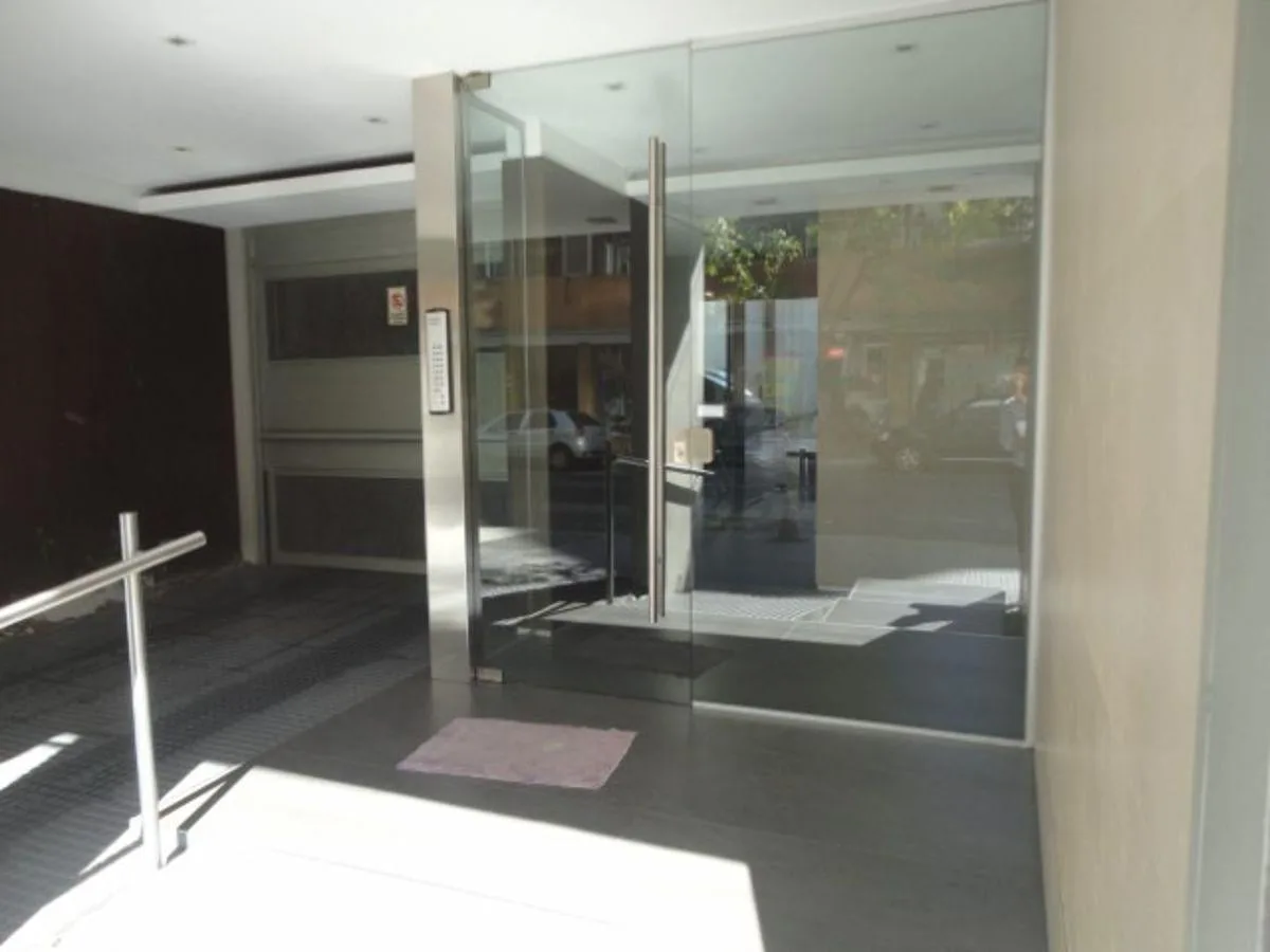 Studio with balcony and amenities