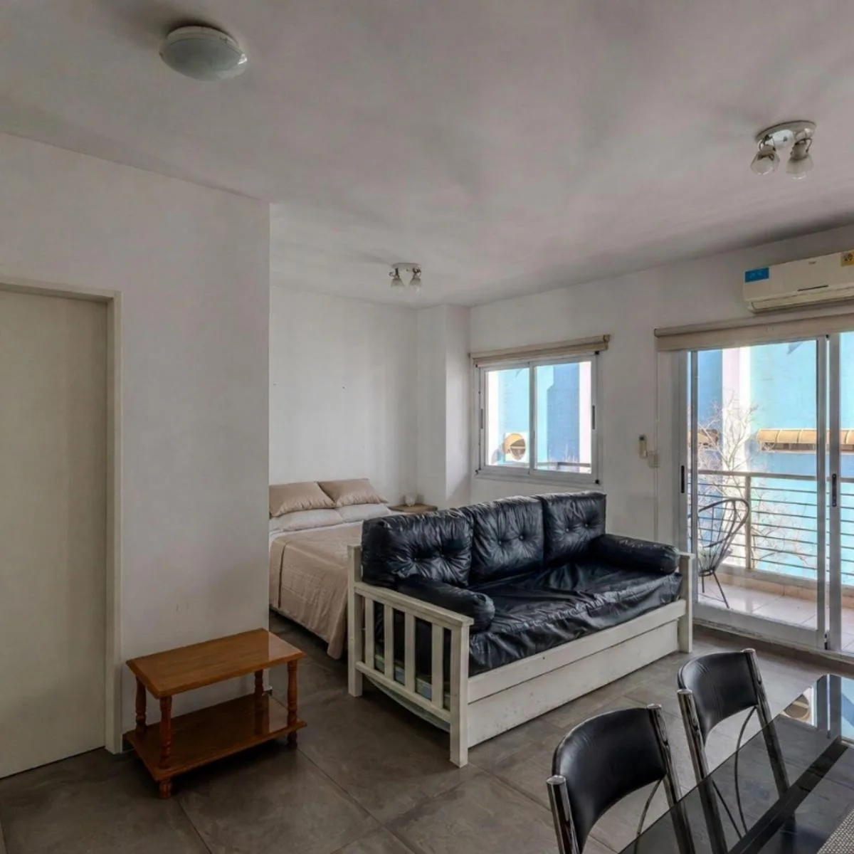 Furnished studio with balcony