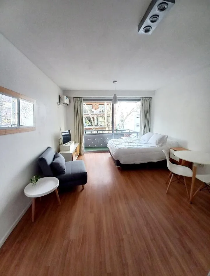 Furnished studio with balcony