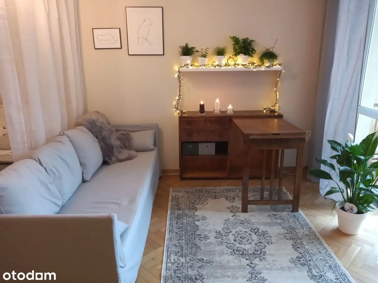 43 m² Powiśle, balkon
