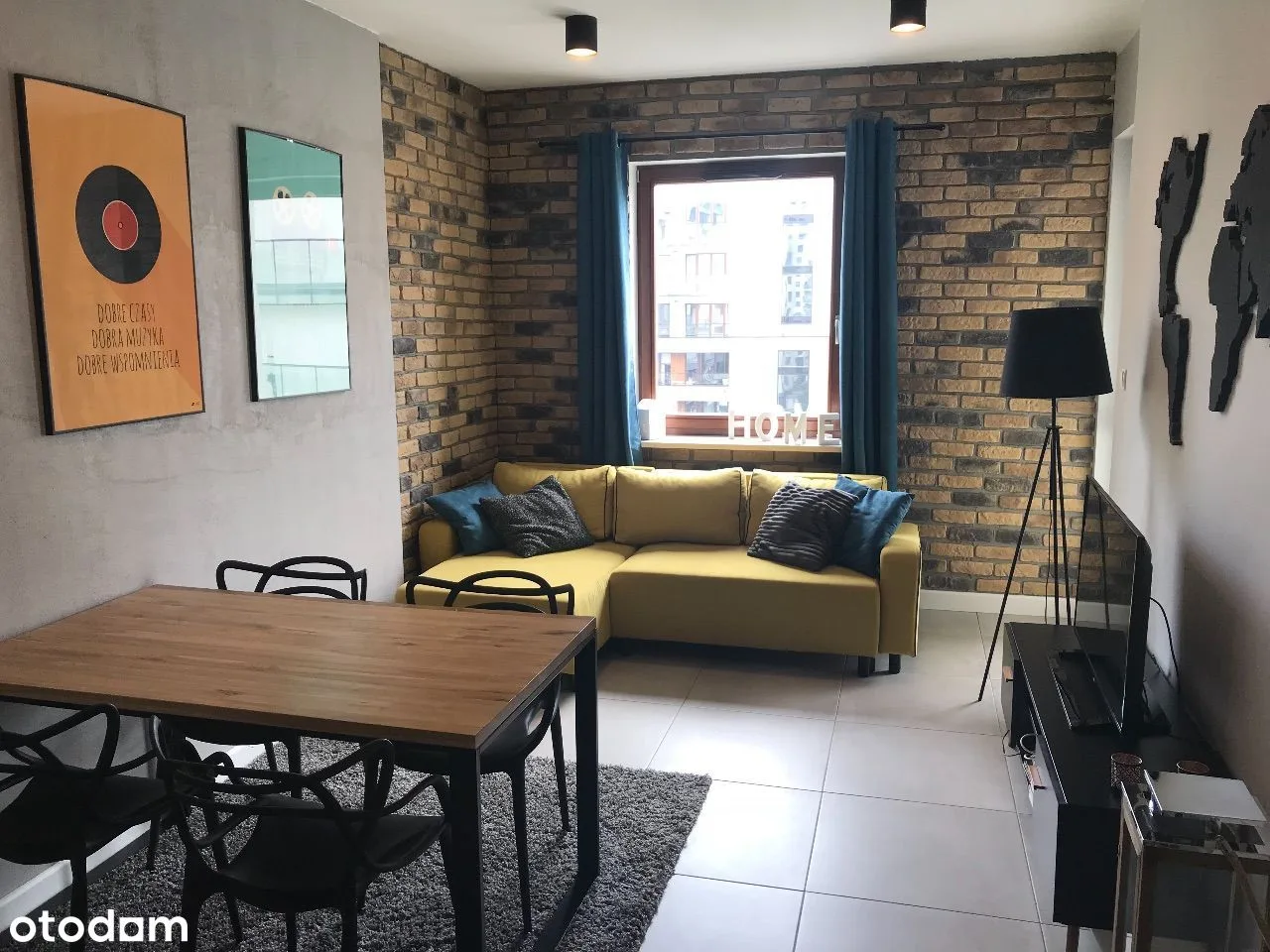 Квартира 38 м², балкон и кондиционер