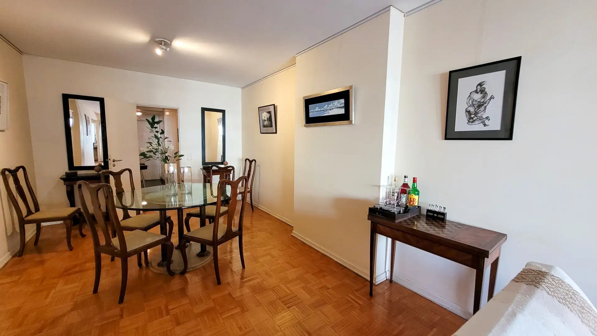 Apartamento mobiliado de estúdio em Recoleta