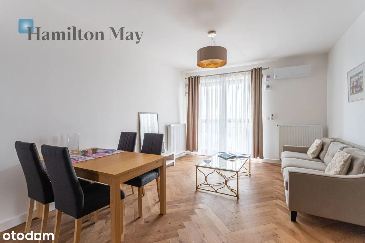 Apartament z dwoma sypialniami na Mokotowie
