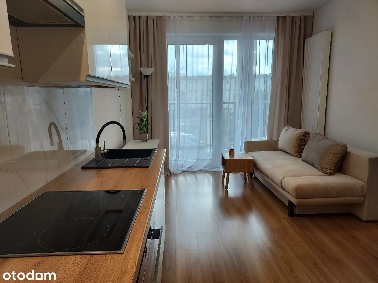 30 m², 2 rooms, balcony