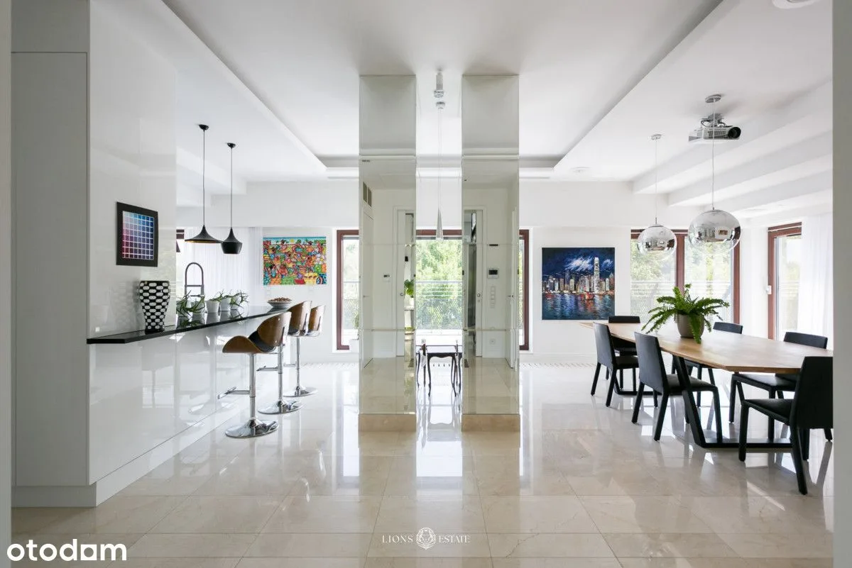 Penthouse z widokiem na Park Szczęśliwicki