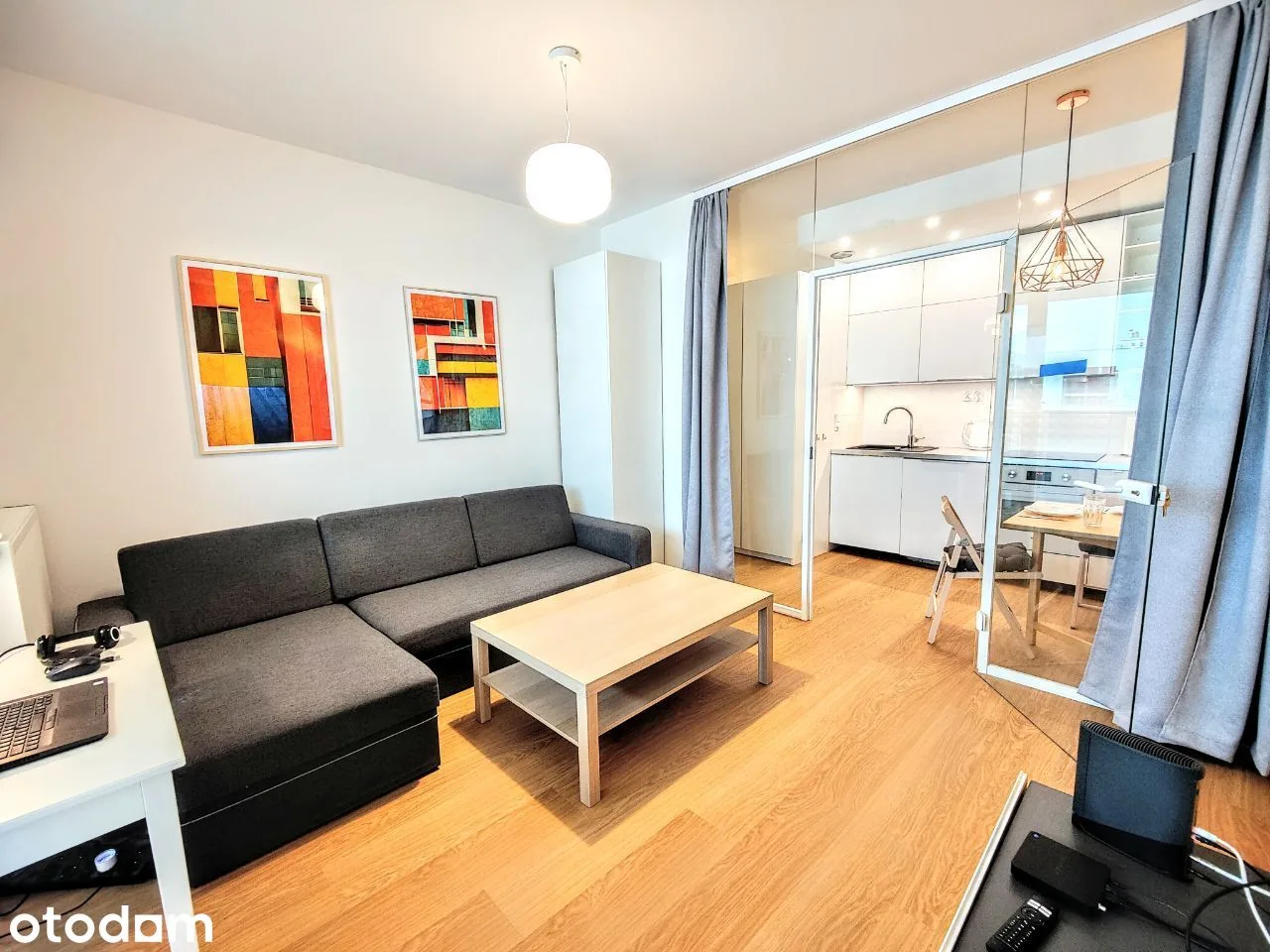 40m2, 2 niezal. pokoje, osobna kuchnia, loggia, cisza, ochrona, klima