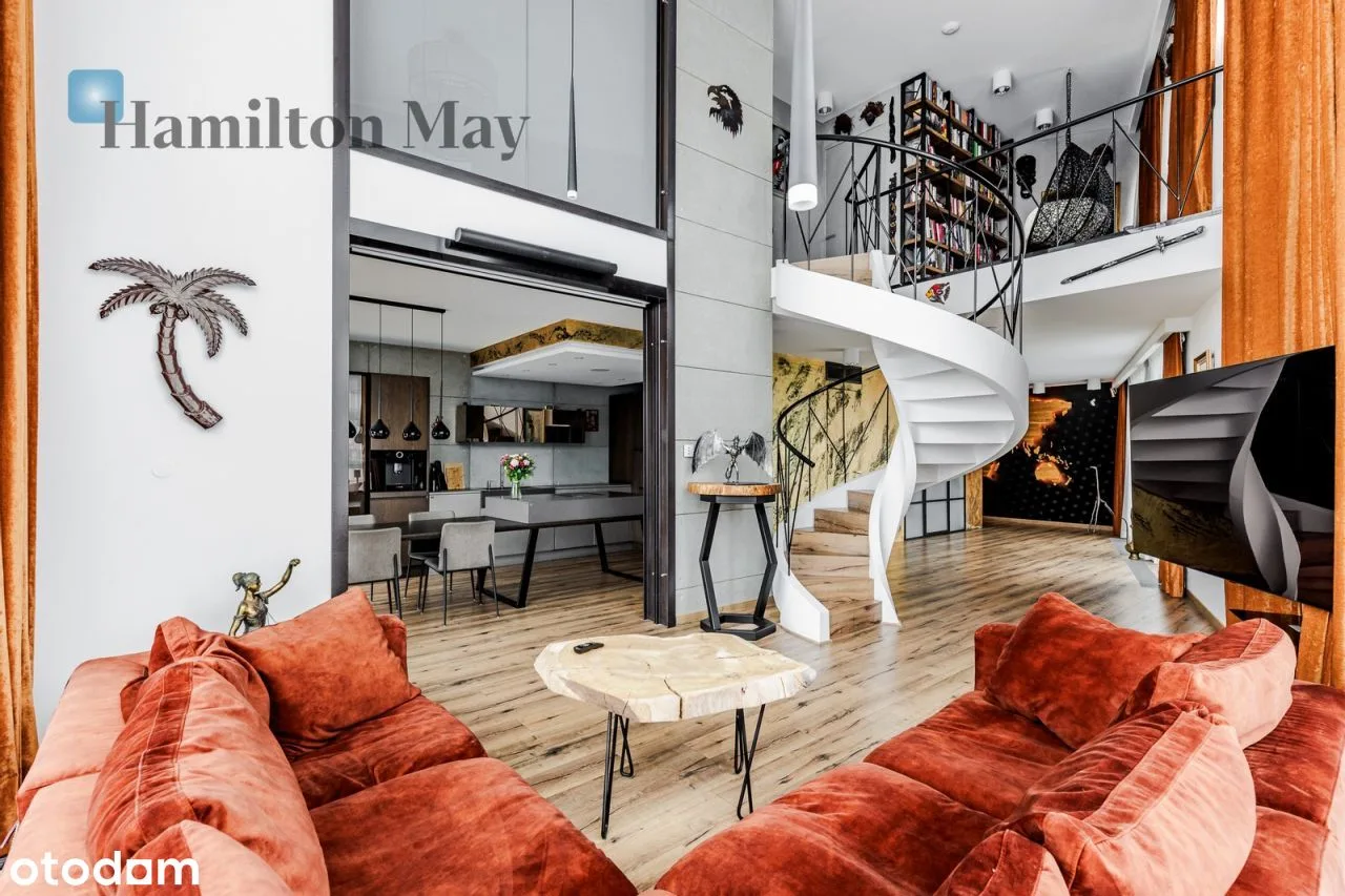 Apartament z antresolą Mokotów