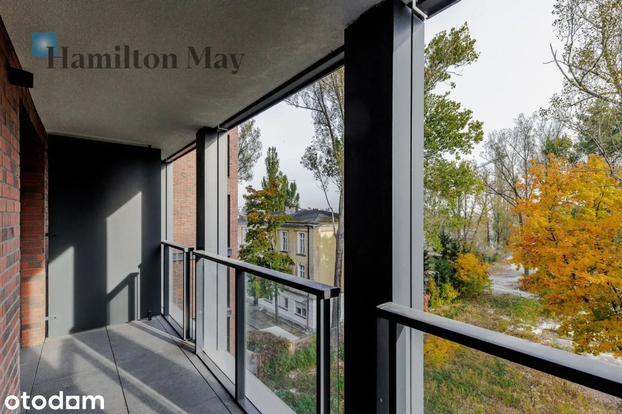 Dwupokojowy apartament przy stacji metra Szwedzka