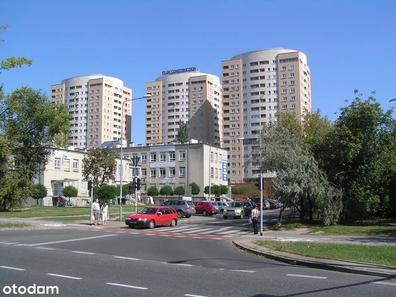 Студия 28 м² с балконом