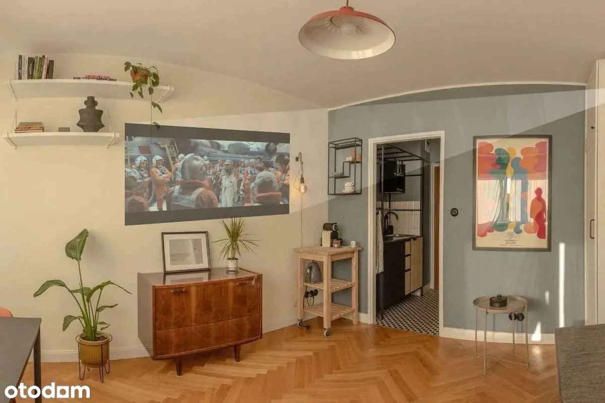 Elegancka Kino-Kawalerka na Warszawskiej Ochocie