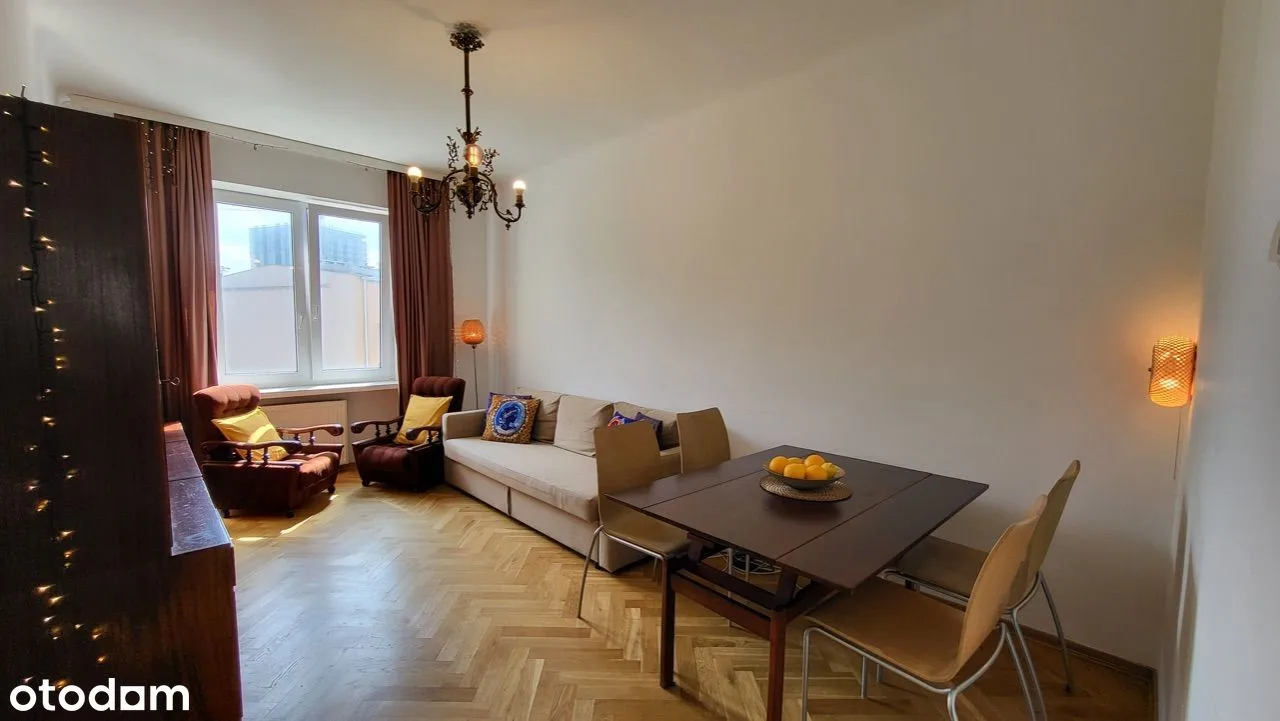 3 Pokoje z balkonem, Aleja Waszyngtona – 56 m2