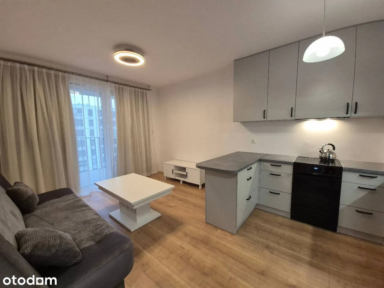37 m² apartment, loggia and garage