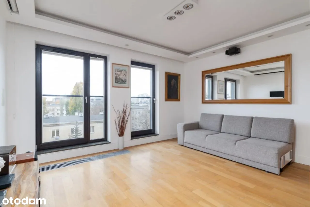 Klimatyzowany apartament z panoramą Warszawy | Rezydencja Biała, Wola