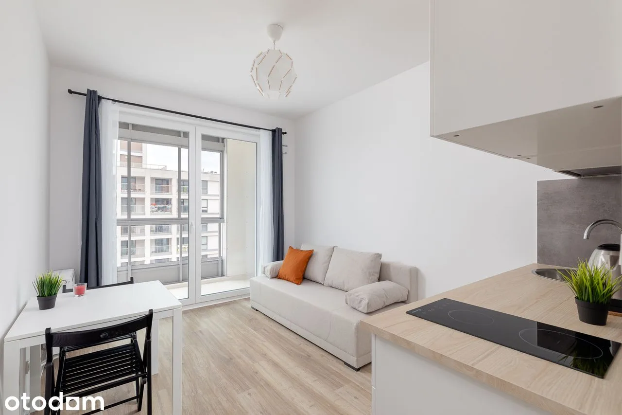 21 m² studio with balcony