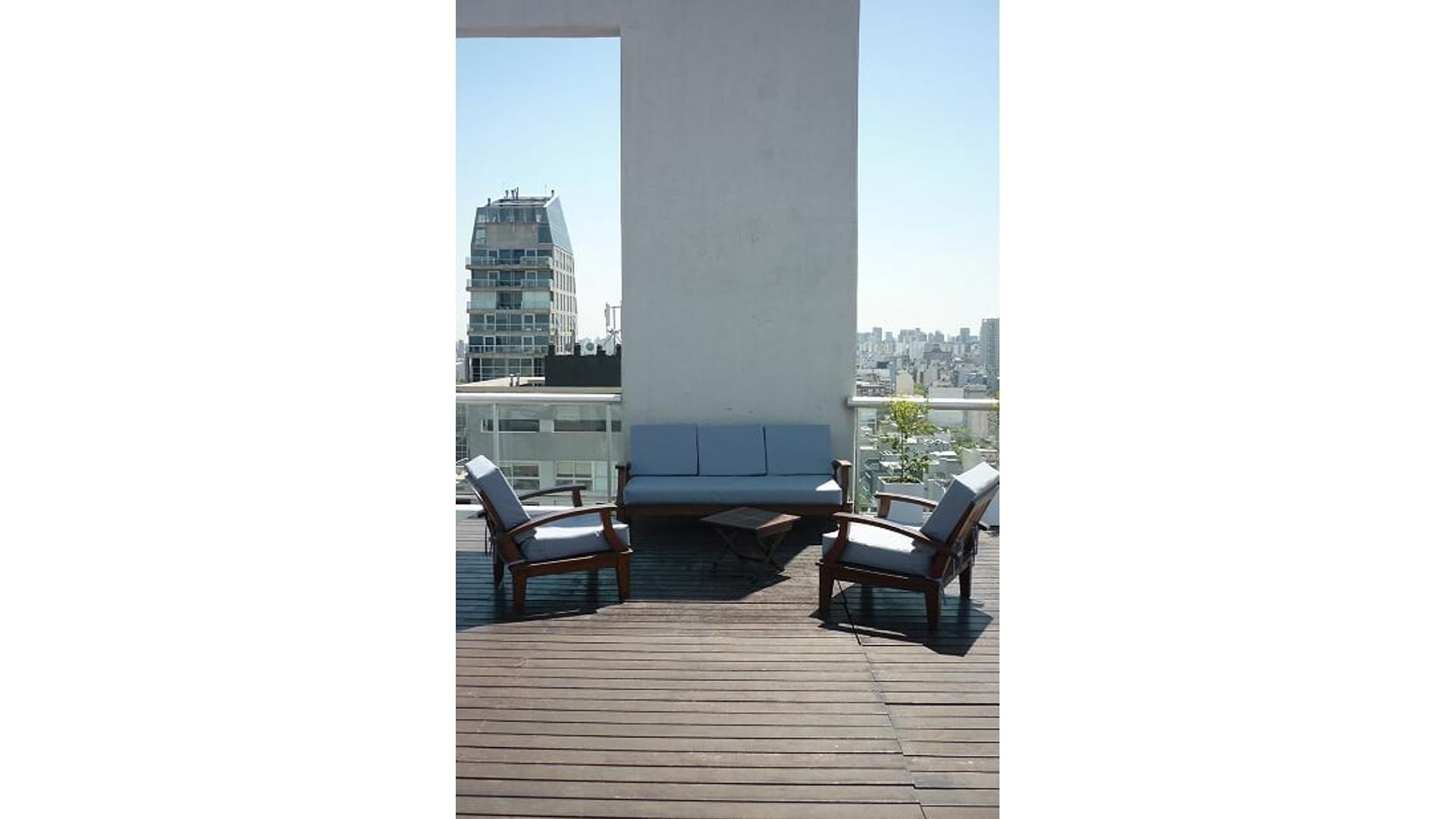 Departamento de 2 dormitorios en alquiler temporario en Palermo Hollywood