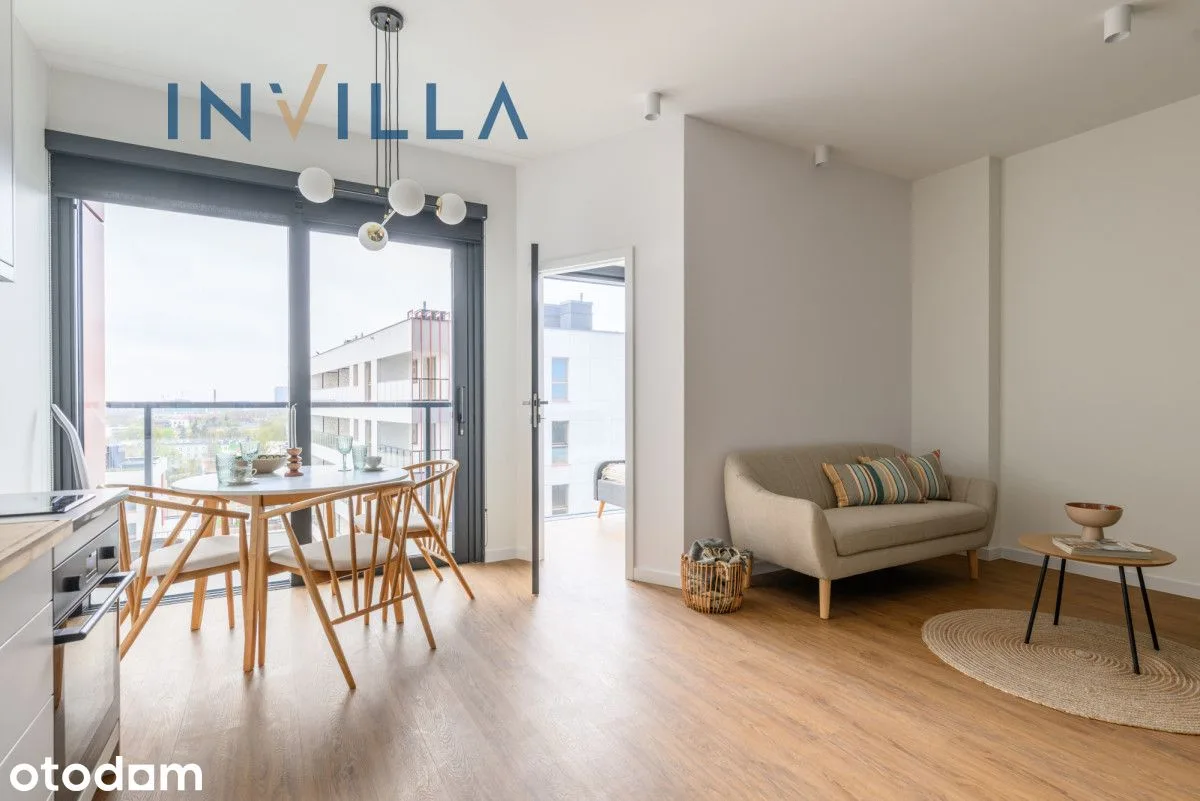 38 m² apartment, balcony