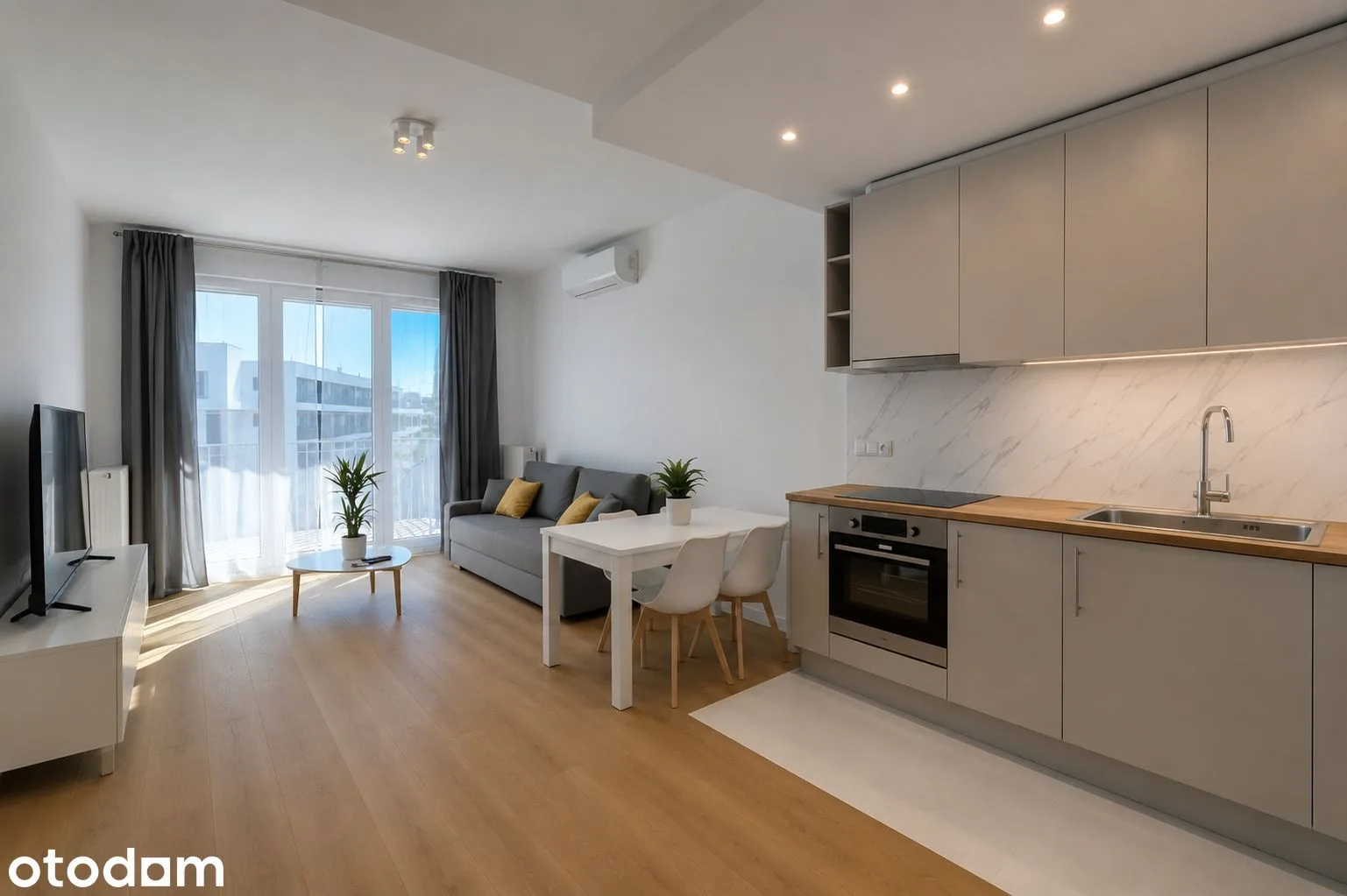 2 pokojowy apartament 50m² na Mokotowie | klima, parking, siłownia