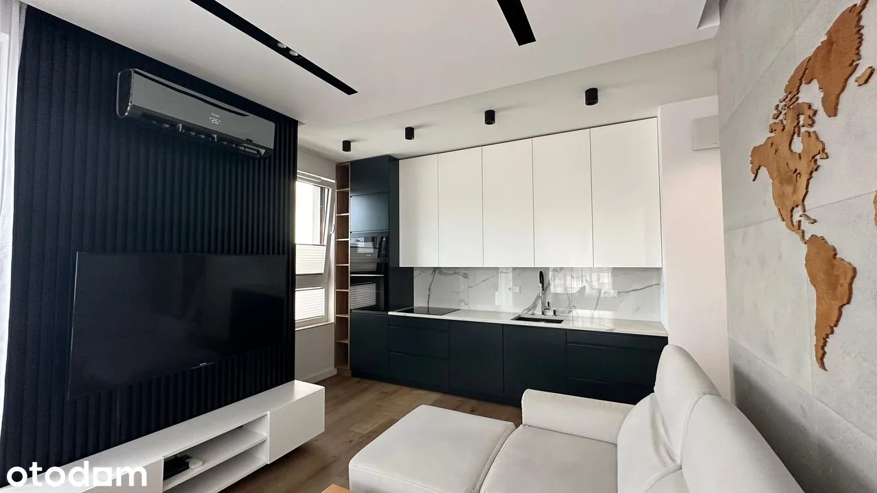 3-room 50 m², balcony, AC